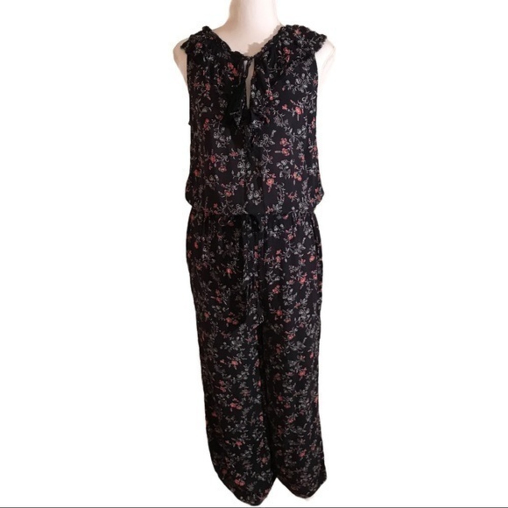 Paige Paletta Floral Primrose Cropped Jumpsuit